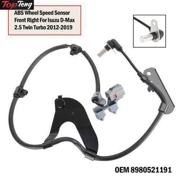 ABS Wheel Speed Sensor Front Right For Isuzu D-Max 2.5 Twin Turbo 2012-2019