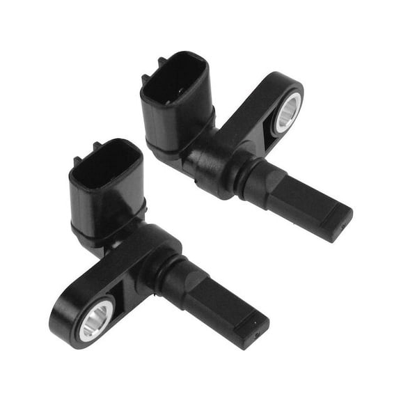 ABS Wheel Speed Sensor Set 2 Piece - Compatible with 2007 - 2014 Toyota FJ Cruiser 2008 2009 2010 2011 2012 2013