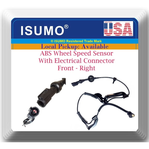 ABS Wheel Speed Sensor W/Connector Front Right Fits: Escape Tribute Mariner