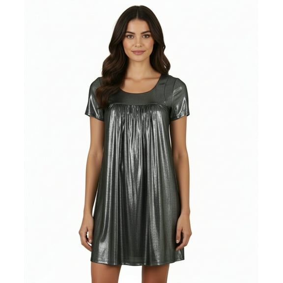 ABS by Allen Schwartz Metallic Dress