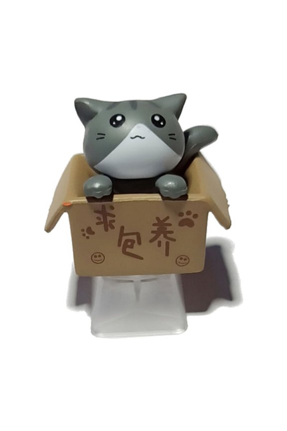 ABS for Cat Custom Cartoon Anime Keycap Bottom Backlit Keycaps Fit for Cherry M Mechanical Keyboard for Key Cap Childre