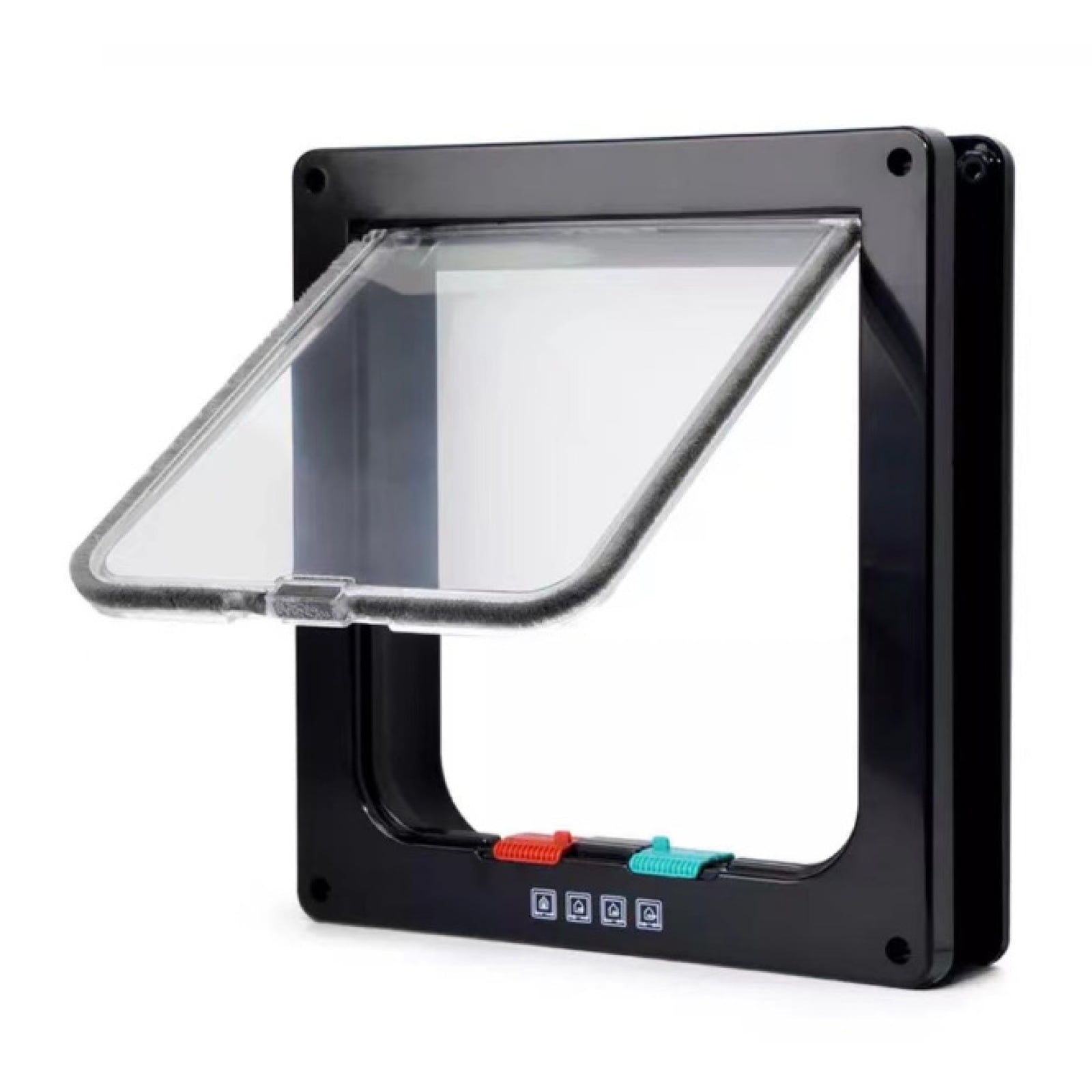 ABS material, pet cat door, dog door, twoway entry and exit door