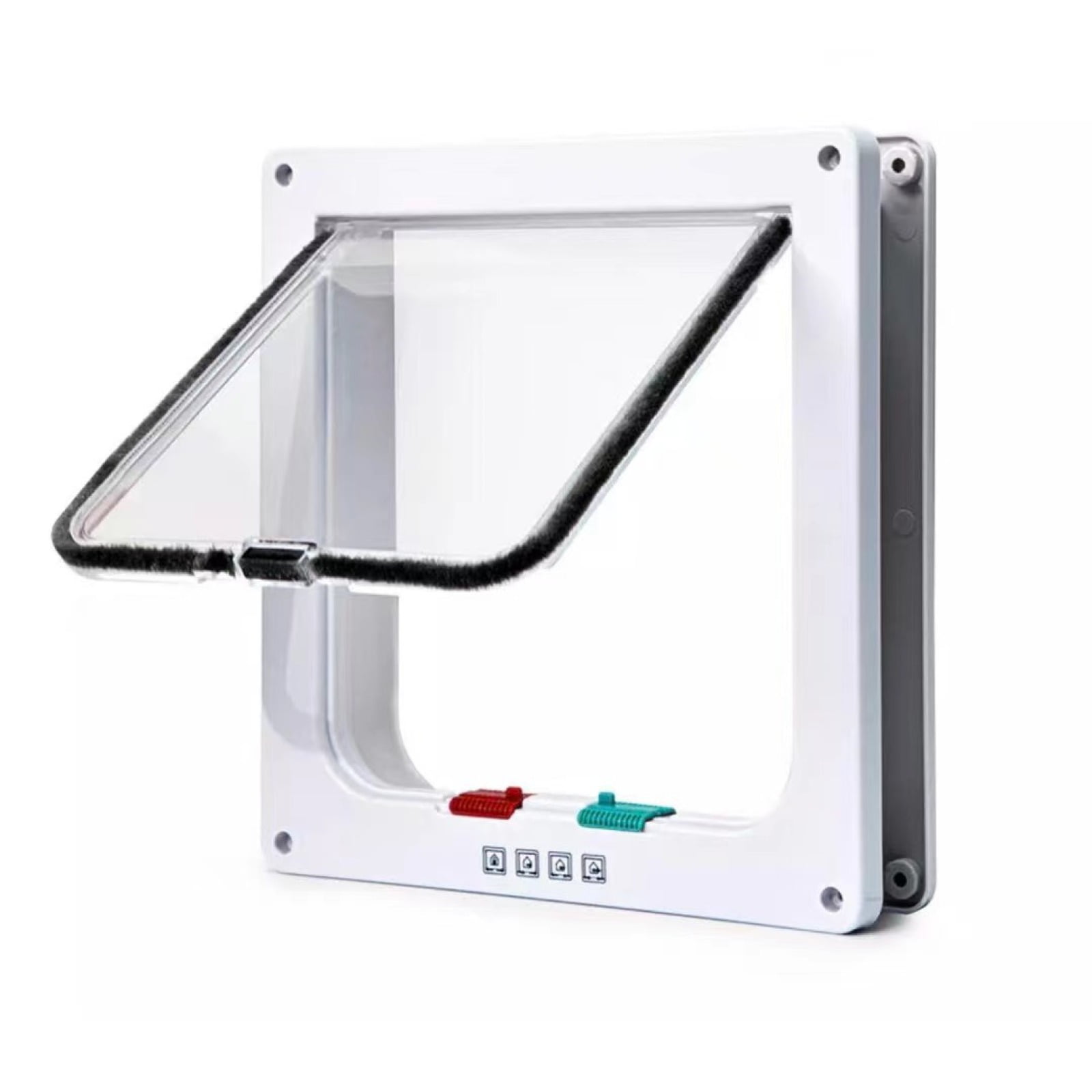 ABS material, pet cat door, dog door, twoway entry and exit door