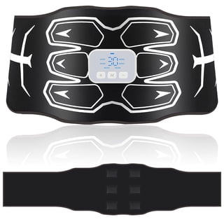ABS muscle training belt, washable abdominal muscle exercise belt, 6 modes, 15 intensity levels, suitable for both men and women, large size abdominal muscle shaping belt