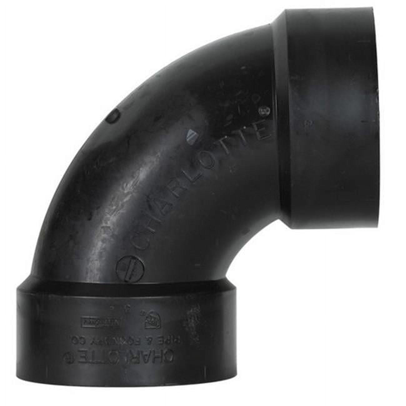 ABS003001000HA 3 in. ABS-DWV 90 Degree Elbow - Walmart.com