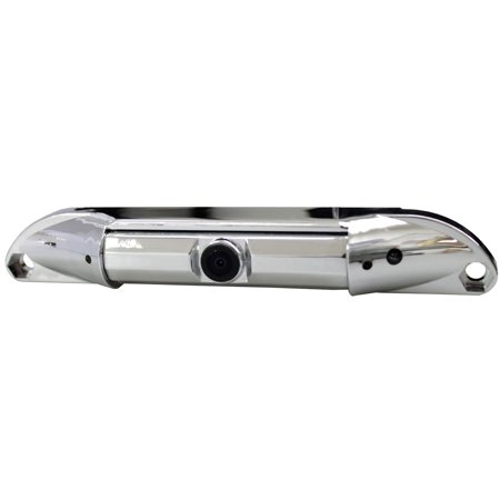 ABSOLUTE CAM-800 Chrome License Plate Wide-Angle Rear-View Color Camera