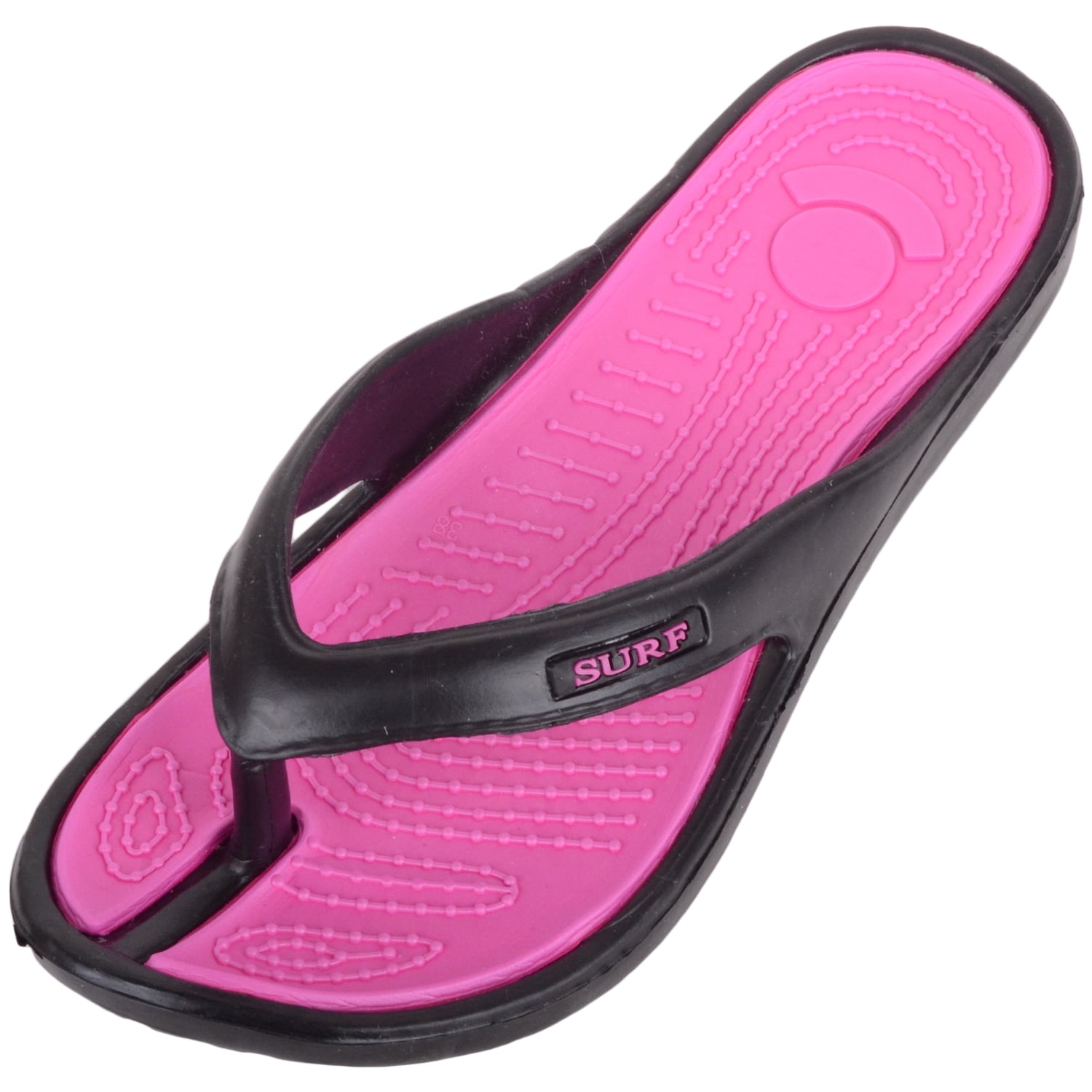 ABSOLUTE FOOTWEAR Ladies Womens Summer Holiday Beach Pool Flip Flops ...