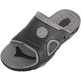 thumbnail image 1 of ABSOLUTE FOOTWEAR Men Easy Slip On Open Toe Summer Breathable Mule Sliders Sandals - Grey - US 8, 1 of 7