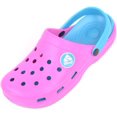 thumbnail image 1 of ABSOLUTE FOOTWEAR Womens Summer Holiday Beach Pool Garden Clogs Sandals - Pink - US 9, 1 of 7