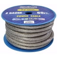 thumbnail image 1 of Absolute 2 Gauge 50' Primery Marine Car Audio Battery Power Cable Silver, 1 of 3