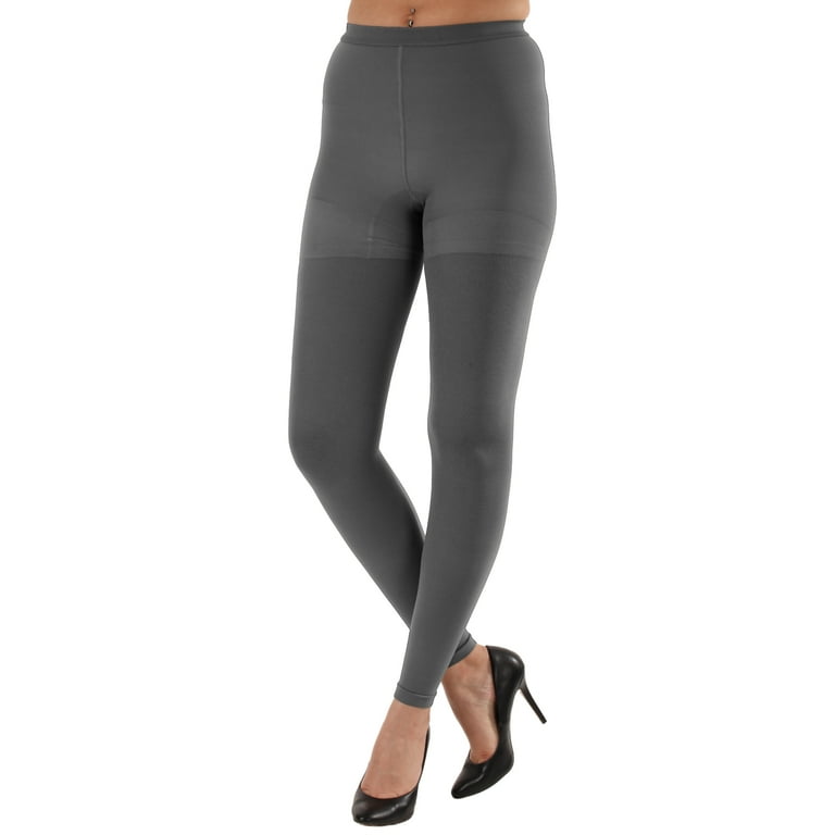 ABSOLUTE SUPPORT Footless Compression Tights 20 30mmHg for Swelling Gray Medium Walmart