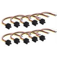 thumbnail image 1 of ABSOLUTE USA 10 x 5-Wire Relay Socket for 30/40 Amp Bosch Style Relay, 1 of 1