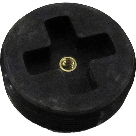 ABSPLC212 2-1/2" ABS COUNTER SUNK PLUG
