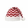 thumbnail image 1 of ABSUYY Womens Christmas Beanie Chevron Zigzag Knit Hat Red White One Size,Size Free Size, 1 of 4