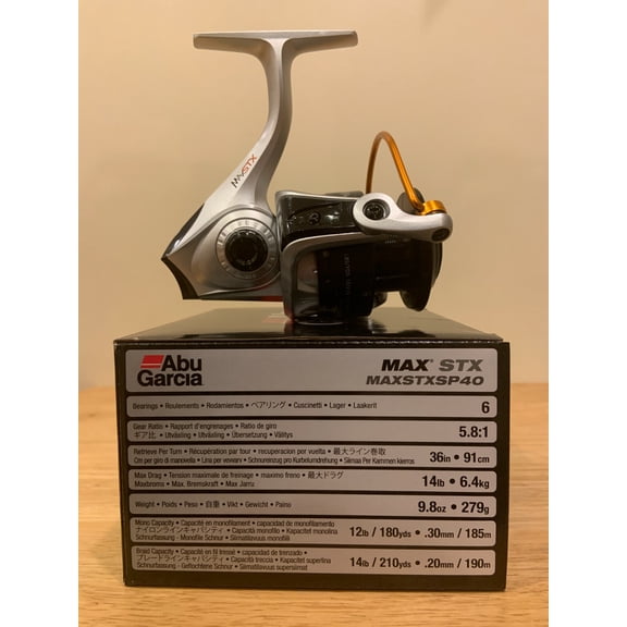 ABU GARCIA MAX STX MAXSTXSP40 SPINNING REEL