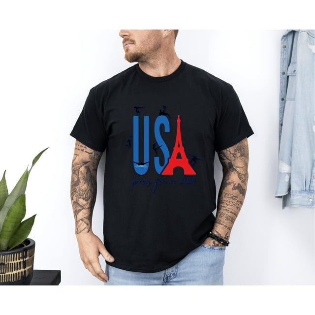 ABULM 1972 USTEE ,NEW TSHIRT 2024, USA Olympics Team USA Unisex TShirt, Olympics France Paris