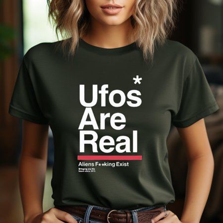 ABULM 1972 USTEE ,Tom-delonge-ufos-are-real- UNISEX t-shirt
