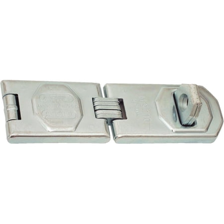 ABUS 110/155 Hardened Steel Hasp with Concealed Hinge, 6 1/4"