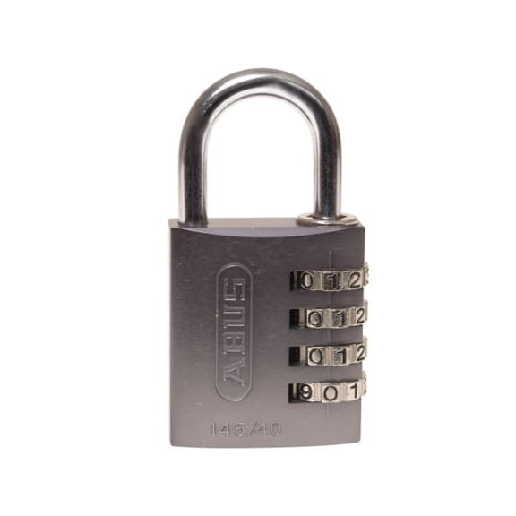 ABUS - 145/40 40mm Aluminium Combination Padlock Titanium 49551