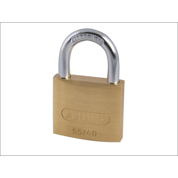 ABUS - 55/40mm Brass Padlock Carded