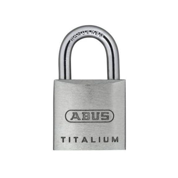ABUS - 64TI/20mm TITALIUM Padlock Carded
