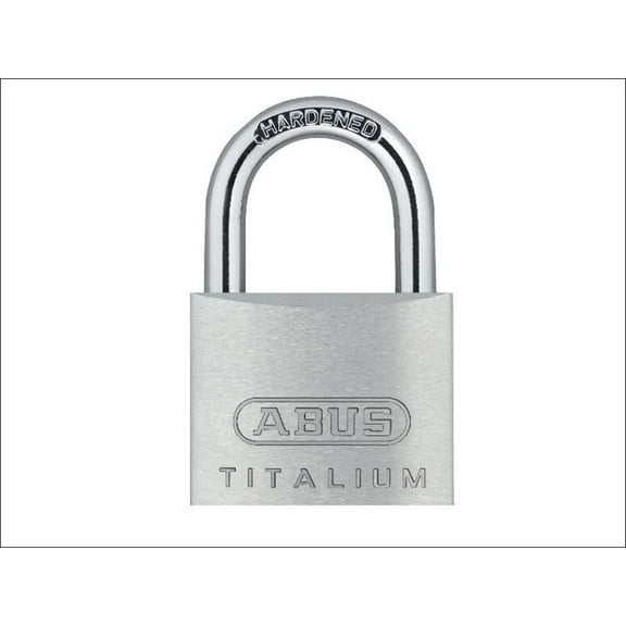 ABUS - 64TI/20mm TITALIUM Padlock Keyed Alike KA6205