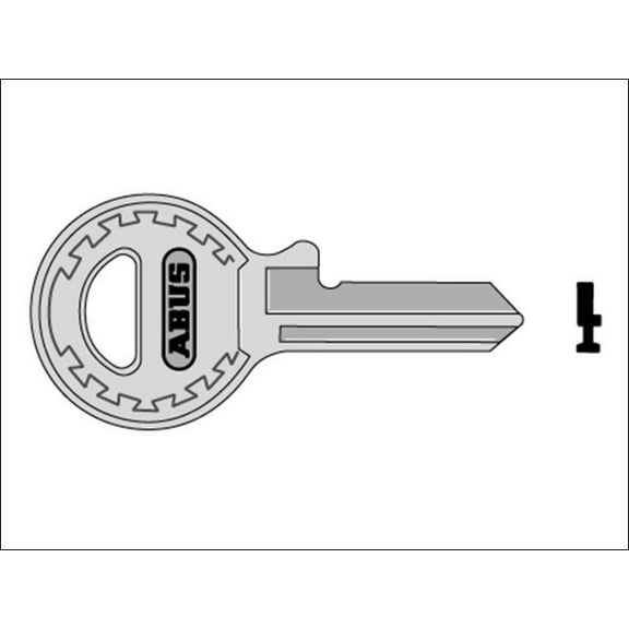 ABUS - 65/15 Right Hand Key Blank 09328