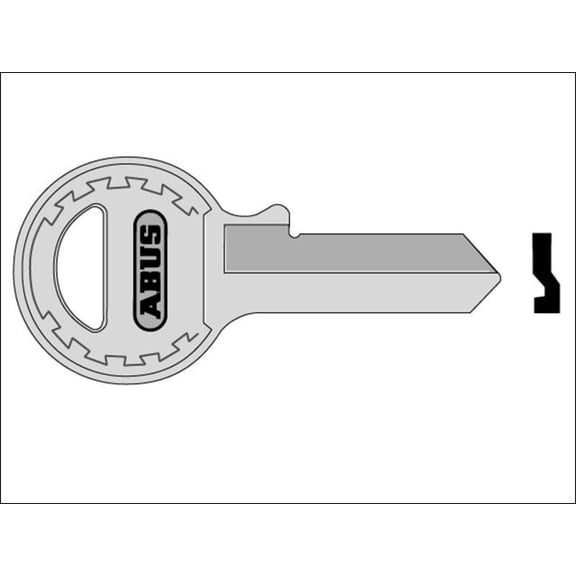 ABUS - 65/30 30mm Old Profile Key Blank