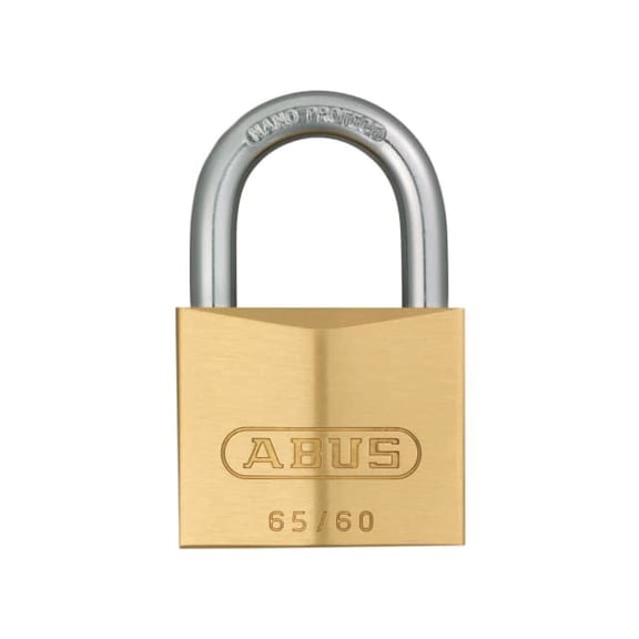ABUS - 65/60mm Brass Padlock Keyed Alike 6602