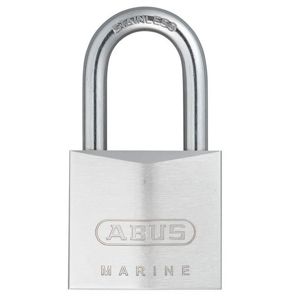 ABUS 75IB by 40HB40 B KA All Weather Chrome Plated Brass Keyed Different Padlock