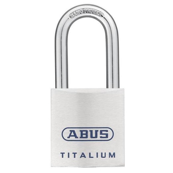 ABUS 80TI by 40HB40 C KD Titalium Aluminum Alloy Keyed Different Padlock