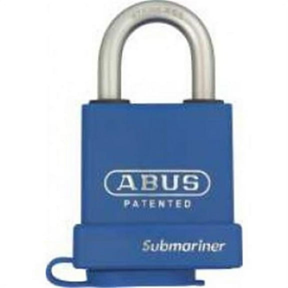 ABUS 83WP-IB/53 SERIES BRASS WEATHER-RESISTANT PADLOCK, CHROME, 2 IN.