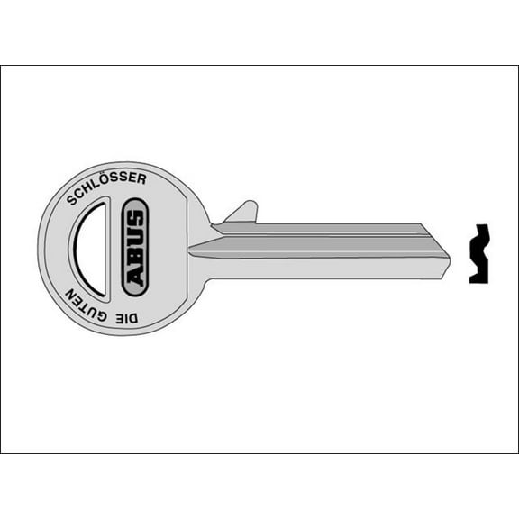 ABUS - 85/40 40mm L Key Blank