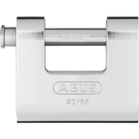 ABUS 92/65 KD U-Shaped Keyed Padlock,1/2 In H,KD