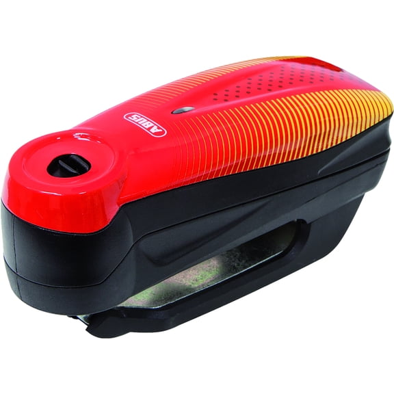 Abus 7000 RS1 3D Alarm Disc Lock Motorcycle Lock - Sonic Red / One Size