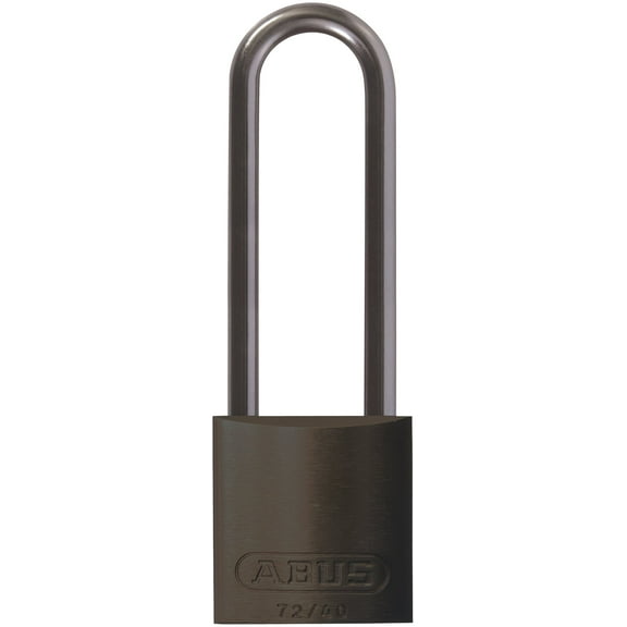 ABUS Lockout Padlock, KD, Brown, 1/4In. Dia., 3"" Shackle" CA2