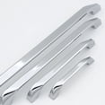 thumbnail image 1 of ABVIN PREMIUM Curved Polished Chrome Modern Solid Long Pull Bar Handles For Doors Cabinets Cupboards Drawers Appliance - 1 piece, Size-14.4 Inch, 1 of 3