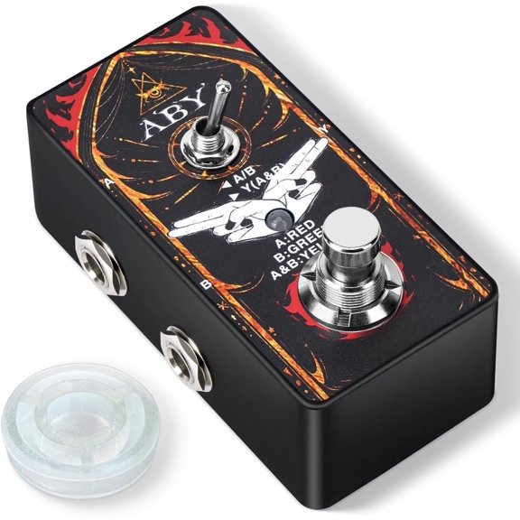 ABY Box Line Selector AB Mini Guitar Effect Pedal True Bypass (ABY)