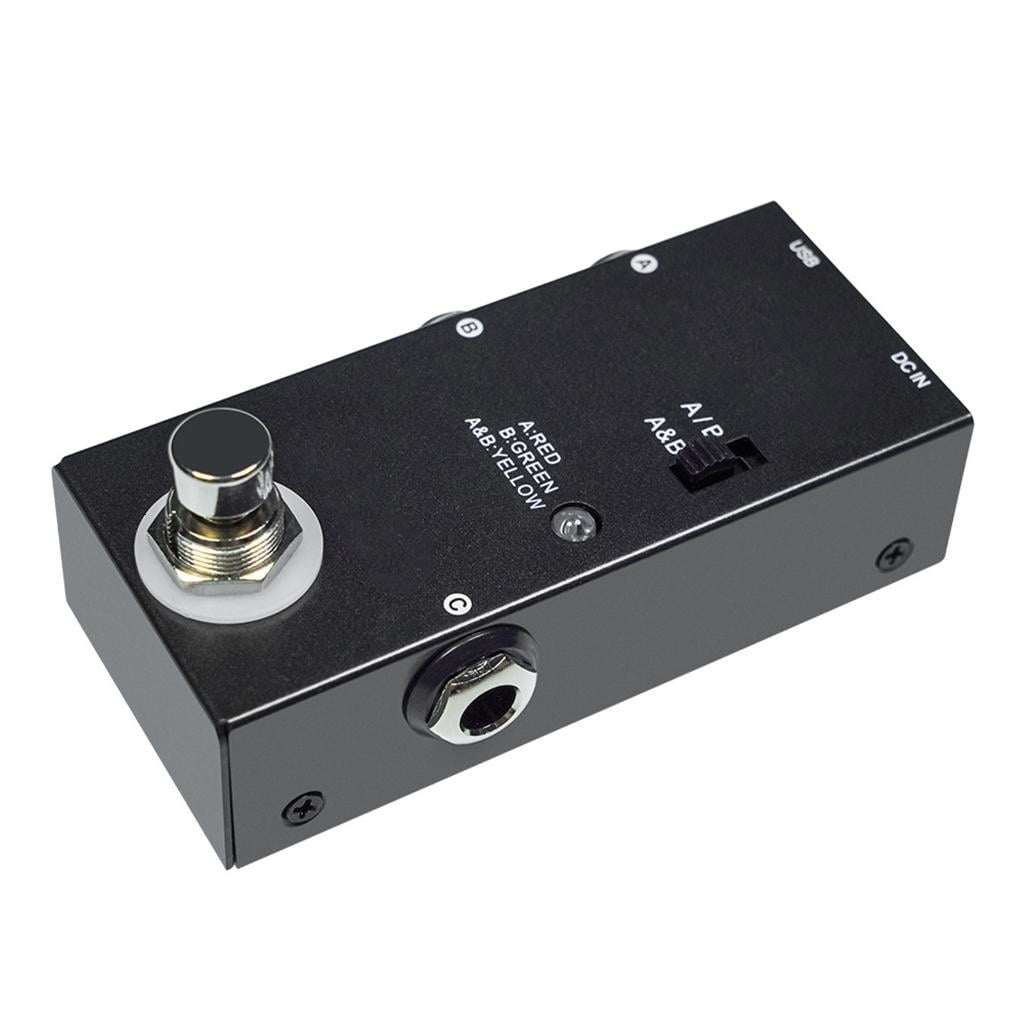 ABY Line Selector AB Switches Small Guitar Effect Pedal True Bypass Enduring