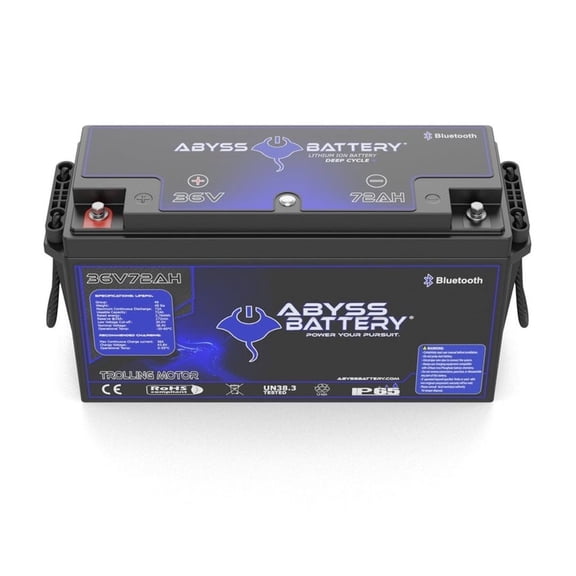ABYSS 36V 72AH Lithium Trolling Motor Battery