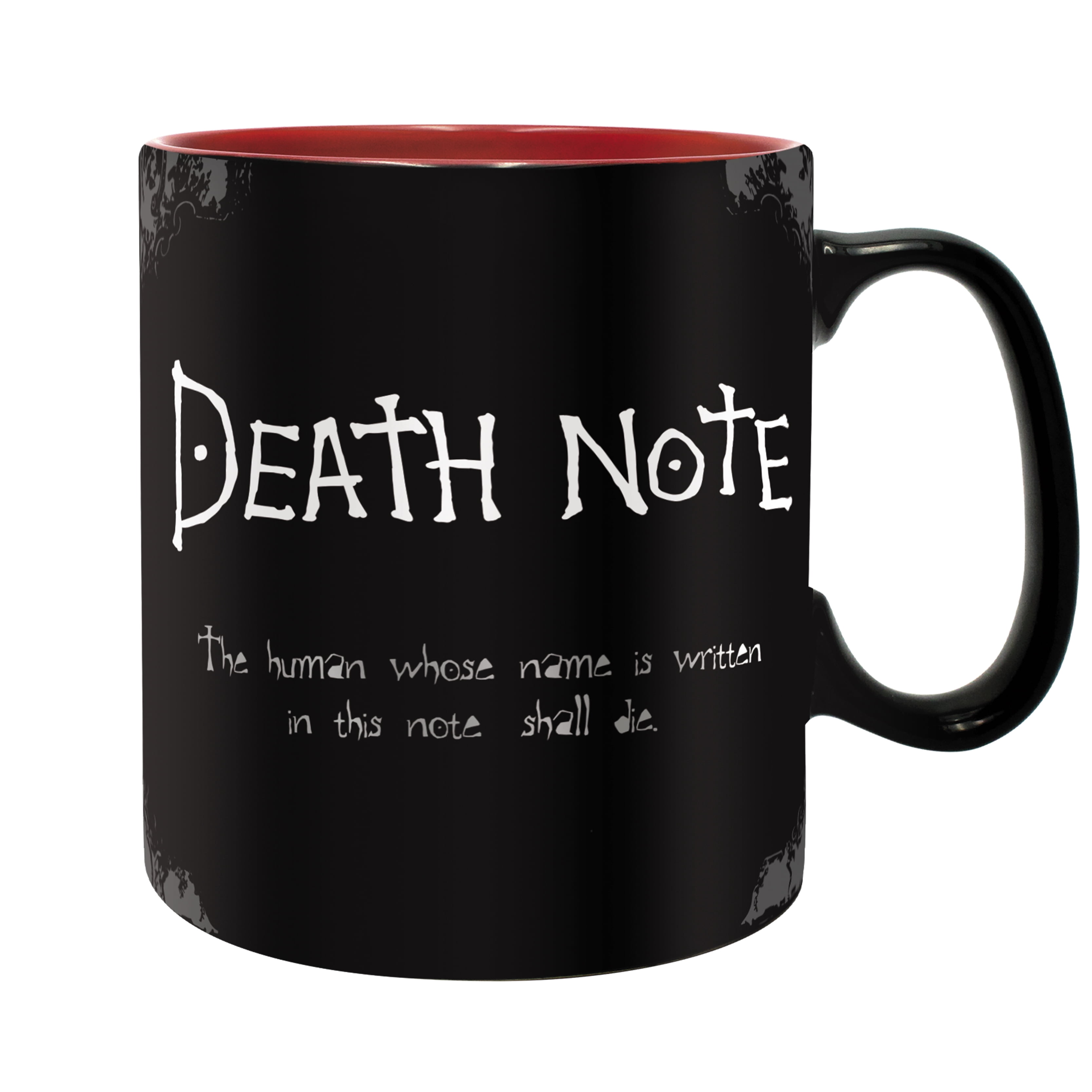 ABYstyle 16 Fl Oz Coffee Mug - Death Note Shinigami Rules Mug, Death ...
