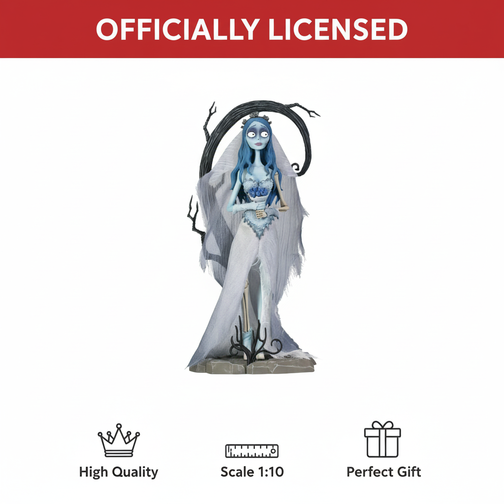 Poster Officiel Corpse Bride - Victor & Emily - 91,5 X 61 Cm - Haute Qualité