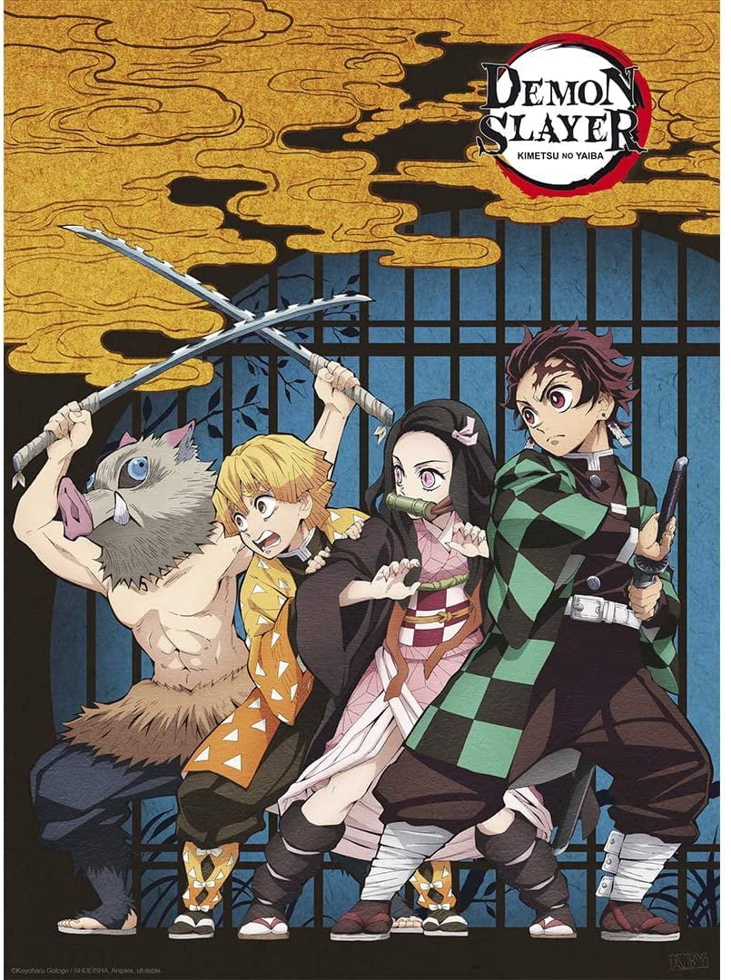 ABYstyle Demon Slayer 15” x 20.5” Group Mini Poster