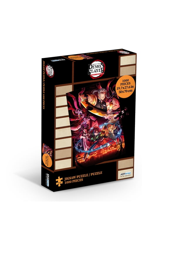 Demon Slayer Jigsaw Puzzle 1000 pcs Anime Manga Puzzle Games and Collectibles Merch Gift