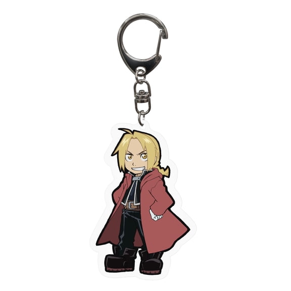 ABYstyle Fullmetal Alchemist Brotherhood Edward Elric Chibi Acrylic Keychain – Official Anime Key Ring or Bag Charm Gift for Fans & Collectors