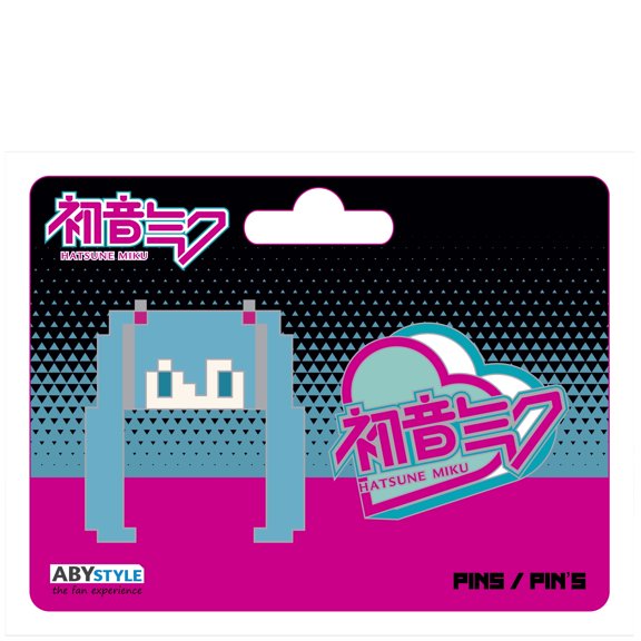 ABYstyle Officially Licensed Hatsune Miku Metal Pin Pack – Set of 2 Collectible Anime Pins –Vocaloid Merchandise Accessories Gift