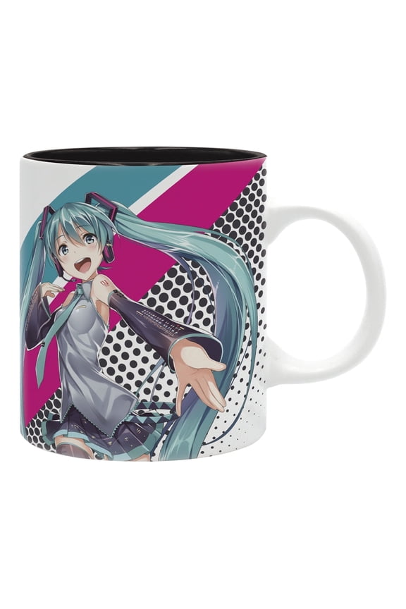 Officially Licensed Hatsune Miku Ceramic Mug | 11 oz. Anime Coffee & Tea Cup, Dishwasher & Microwave Safe, Manga Gift Drinkware
