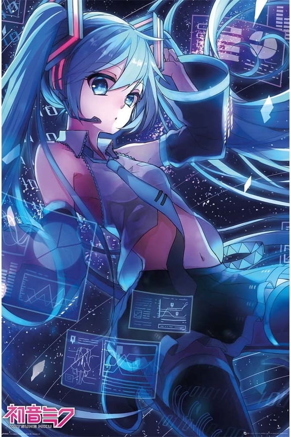 Hatsune Miku Screen Anime Poster 24" x 36"