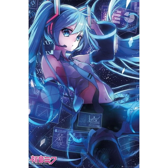 ABYstyle Hatsune Miku Screen Anime Poster 24" x 36"
