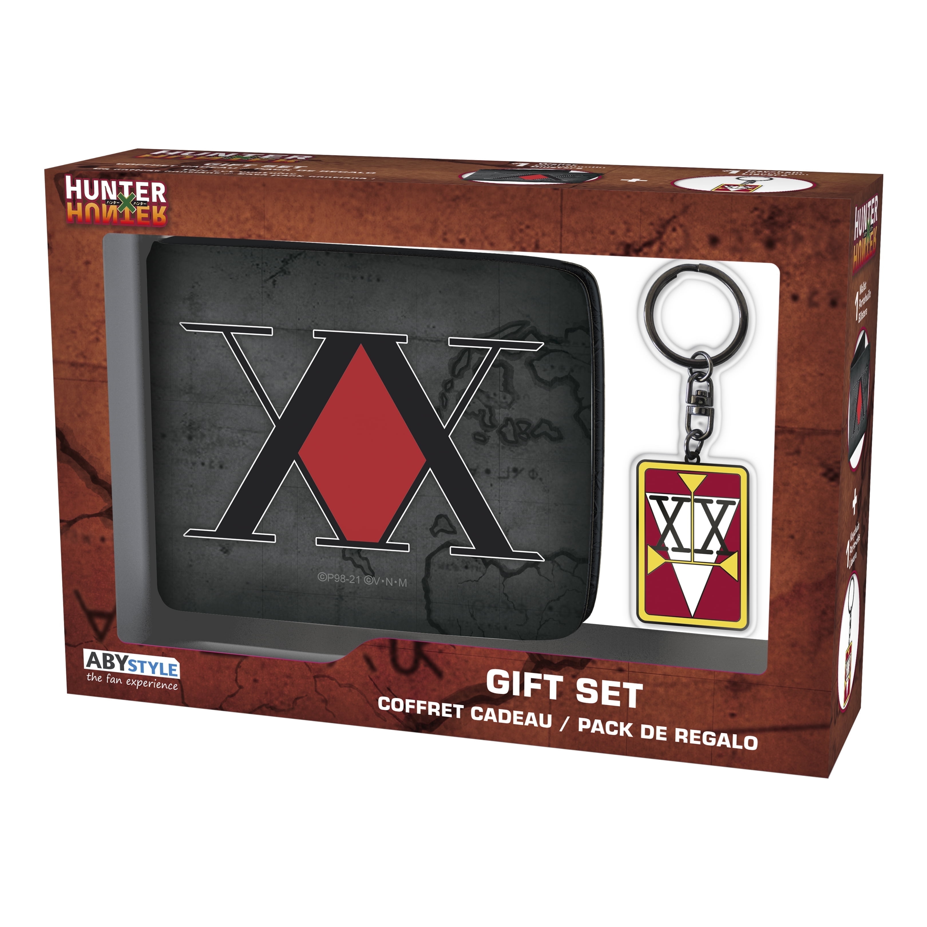 ABYstyle Officially Licensed Hunter x Hunter Gon Wallet & Keychain